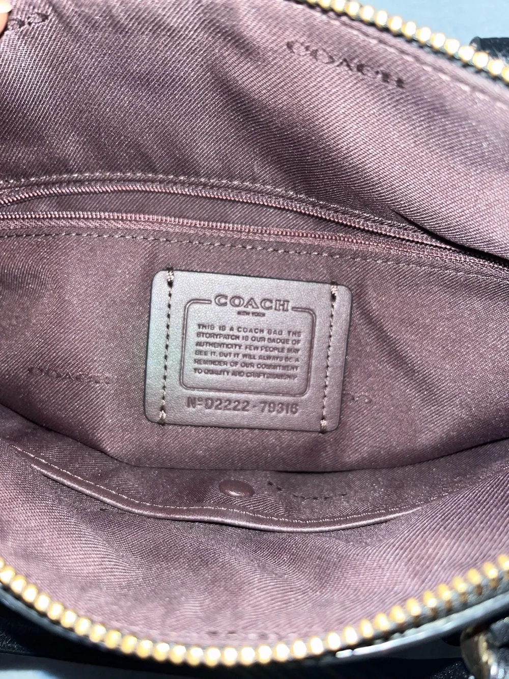 Coach Elise Pebble Leather Satchel - Picture 10 of 12